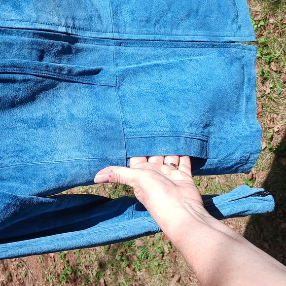 Womens TERRY LEWIS suede Jacket - Picture 7 of 7